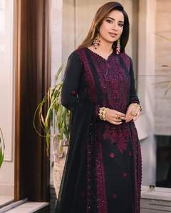 Colección 6009 de Vestidos de Diseñador Indio y Pakistaní, Dhoti Punjabi y Salwar Kameez de Bollywood, para Bodas y Fiestas, para Mujer - Product Image 3