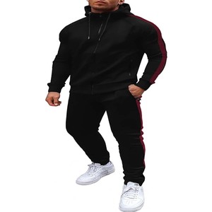 Precio al por mayor Chándal de invierno-Logotipo personalizado Tech Fleece Algodón para hombres Jogger Tallas grandes Otoño Cremallera Chándales - Product Image 2