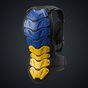 Motocross Body Armor <b>Back</b> <b>Protector</b> Motorcycle Spine Guard Safety Vest for Outdoor Racing - Product Image 2