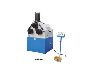 เครื่องดัดโครงเหล็กไฮดรอลิก hrbm 65 bhavya 3HP ม้วนบนไฮดรอลิกขนาด65มม. ลูกกลิ้งแนวตั้ง9.3รอบต่อนาที - Product Image 4