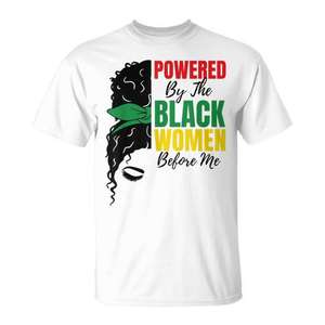 Camiseta africana inspirada en Women Before Me, ropa promocional con temática de la historia negra - Product Image 1