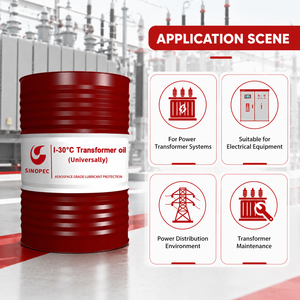 Aceite para Transformadores SINOPEC <span class=keywords><strong>Great</strong></span> Wall I-0 I-10 I-20 I-30 I-40, Aceite Aislante de Alto Voltaje, Tambor de 170 kg, Fluido Refrigerante Dieléctrico - Product Image 5