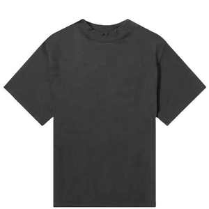 Alta calidad 240 GSM Drop Shoulder Heavyweight T Shirt Luxury Blank Heavy Cotton Custom Streetwear Camiseta de gran tamaño Hombre - Product Image 5