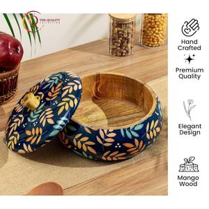Casserole en bois en verre la plus vendue avec couvercle sécurisé pour les rotis pulao Autres plats indiens disponibles en vrac en Inde - Product Image 6