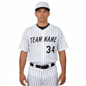 ชุดเบสบอลขายส่ง ไซส์ใหญ่ ผ้าโพลีเอสเตอร์ แห้งเร็ว ระบายอากาศได้ดี กางเกงยูนิฟอร์มคุณภาพสูง พิมพ์ลายแบบซับลิเมชั่น สำหรับทีมแบบกำหนดเอง - Product Image 1