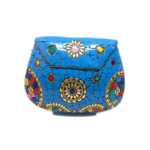 Stylish <b>Square</b> Clutch Bag for Women New Design Casual Stone Pattern Available at Wholesale Price From Indian Supplier - Product Image 1