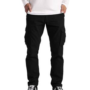 Pantalons cargo hip-hop pour hommes, légers, de haute qualité, à taille haute, multi-poches, streetwear, décontractés, mode, vente en gros personnalisée - Product Image 5
