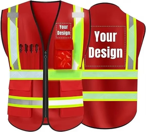 Uniforme de travail réfléchissant haute visibilité gilet de sécurité veste de sécurité industrielle vêtements d'extérieur hiver imperméable respirant - Product Image 1