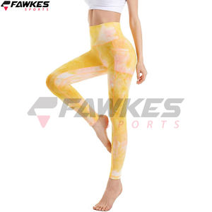 Seamless <b>Knitted</b> Gym Pocket Yoga Pants <b>Women's</b> High Waist Hip Lift Running <b>Tight</b> Leggings Fitness Pants - Product Image 5
