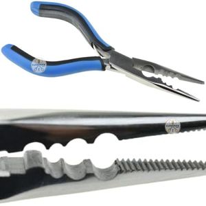 Pince à extensions capillaires LUMINEX IMPEX LI-2085 en acier inoxydable – Multi-usages pour l'application, le retrait et le réglage de nano et micro anneaux - Product Image 2