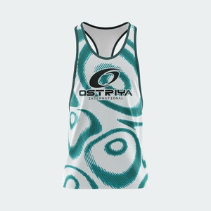 Ostriya Intl Débardeur Homme Tendance Coupe Classique Sans Manches Gym Fitness 100% Polyester Séchage Rapide Respirant Col Rond - Product Image 4