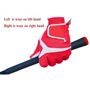 Gants de golf en cuir Cabretta de haute qualité pour hommes, durables, protégés contre les UV, personnalisables par la fabrication directe aux normes internationales - Product Image 6