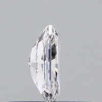 0.75 Carat Radiant Cut E Color Diamant naturel cultivé en laboratoire VS1 certifié GIA en vrac pour la fabrication de bijoux
