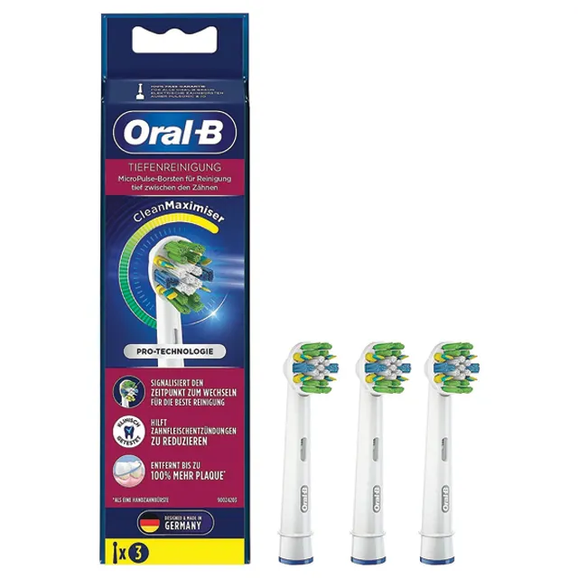 Toothbrush Heads 3pcs CleanMaximizer