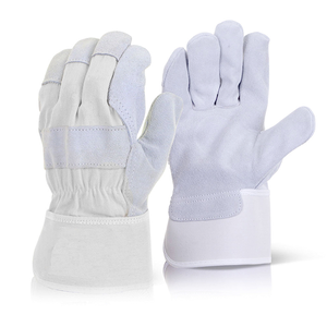 Guantes de aparejo canadienses de cuero 2024 con guantes antideslizantes a prueba de fuego con características de calor con guantes de construcción de Pakistán - Product Image 2