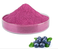 Groothandel Oem Gevriesdroogd Bosbessenpoeder 100% Puur Natuurlijk Kruidenextract Bosbessenfruitpoeder Tegen Prijs