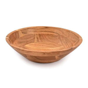 Cuencos de madera de Acacia sostenible 100%, disfrute de su ensalada, Pasta, arroz, Acacia, batidos, frutas, aperitivos, cuencos de madera individuales para el hogar - Product Image 4