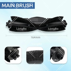 Rodillo Principal, Cepillo Lateral, Filtro HEPA, Paño de Limpieza, <span class=keywords><strong>Bolsa</strong></span> para Polvo, Accesorios Compatibles con Cecotec <span class=keywords><strong>Conga</strong></span> 7290 / 7490 Eternal Home Genesis X-Treme - Product Image 6