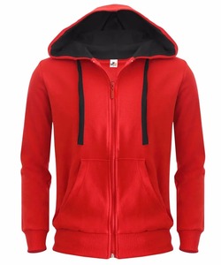 New Plain Men's 100% Cotton Winter <b>Hoodie</b> <b>Fleece</b> Pullover & Zip Jacket with Letter Pattern Pocket Windproof Breathable XS-3XL - Product Image 2