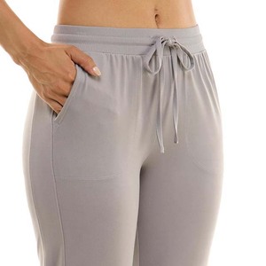 Elastic Loose Knitted <b>Trousers</b> <b>Women</b> Summer High <b>Stretch</b> Waist Wide Leg Pants <b>Trousers</b> <b>Women's</b> Clothing Polyester Cotton - Product Image 5