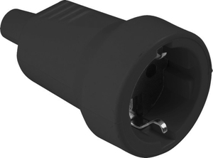 Base d'air bipolaire noire TTL 16A 250V PVC (Fenoplastic 244) - Product Image 1