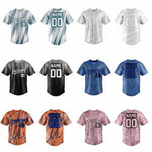 Uniforme Personalizado de Béisbol para Clubes Adultos, con Nombre y Número del Jugador, Sublimación, Bordado, Impresión, Transpirable, 100% Talla Grande - Product Image 6