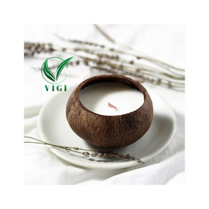 Elección de regalo ecológica: velas de cáscara de coco con aroma calmante - Product Image 2