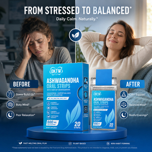 Tiras Orales de Ashwagandha OEM de Disolución Rápida con Extracto Tipo KSM-66 para el Equilibrio del Estrés, Sin Azúcar, B2B - Product Image 6