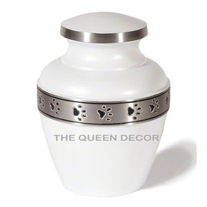 Top Selling Premium Quality Metal Cremation <b>Urn</b> Unique Designer Classic Stylish Funeral Supplies Decorative Ashes Pet <b>Jars</b> - Product Image 3