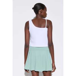 Blusa Casual sin Mangas con Cuello Redondo y Hombros Descubiertos, 100% Algodón - Product Image 5