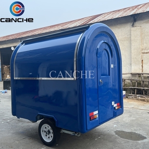 Remorques de restauration mobiles, camions de restauration rapide BBQ, camions de snacks, remorques alimentaires multifonctionnelles en acier inoxydable personnalisables à vendre - Product Image 6