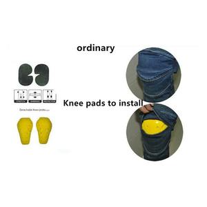 กางเกงยีนส์สำหรับขี่จักรยานยนต์วิบากกางเกงยีนส์ระบายอากาศได้ดีมีเกราะป้องกันใช้ได้ทุกฤดู - Product Image 6