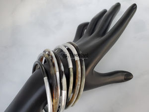 Brazaletes de Cuerno Natural de Moda, Joyería de Lujo Hecha a Mano, Calidad Premium, Regalo Unisex, Tradebyd - Product Image 3