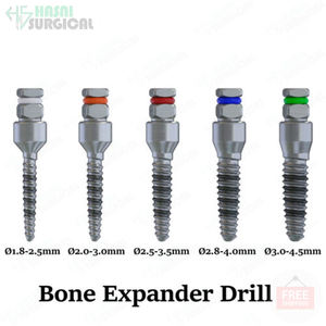 Kit de expansor de hueso Dental de alta calidad, Kit de compresión de hueso de elevación sinusal de implante, cirugía Dental de acero inoxidable de Hasni Surgical - Product Image 2