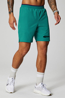 Shorts de sport 2-en-1 pour hommes, style urbain, avec compression intérieure confortable et taille élastique, écologiques