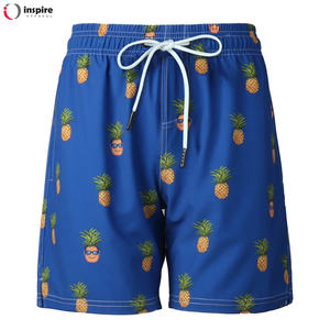 Trajes de Baño Cortos para Hombre, Diseño Sólido, Ecológicos, Transpirables, de Secado Rápido, con Cordón Ajustable y Bolsillo Personalizado - Product Image 5