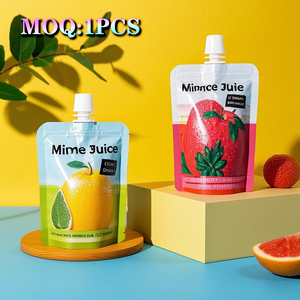 Wholesale Stand up Spout <strong>Pouch</strong> Bags for <strong>Milk</strong> &amp; Jelly Food Grade LDPE Material Custom Size Liquid Packaging - Product Image 6