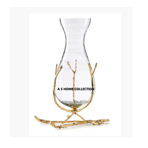 Florero de forma redonda chapado en oro de metal de aluminio de diseño creativo, estilo martillado con textura, maceta de flores para interiores Vintage - Product Image 6