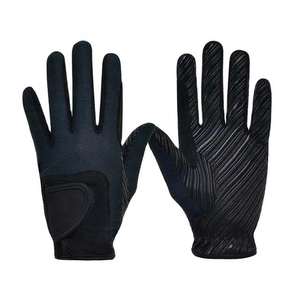 Top vente 100% gants d'équitation en cuir de chèvre personnalisé doigt complet haute Performance personnalisé hommes gant d'équitation - Product Image 2