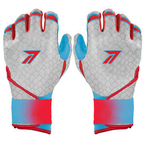 Guantes de Bateo de Béisbol de Cuero con Estampado Digital, Puño Largo, Logotipo Personalizado, Guantes de Bateo de Softbol de Alta Calidad - Product Image 1