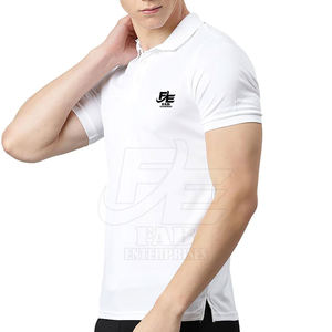 Polos de hombre de alta calidad 100% algodón, manga corta, diseño personalizado compatible con la venta - Product Image 5