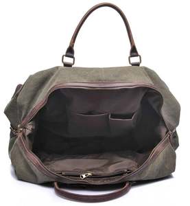 Sac de transport en toile de cire fait à la main - Product Image 4