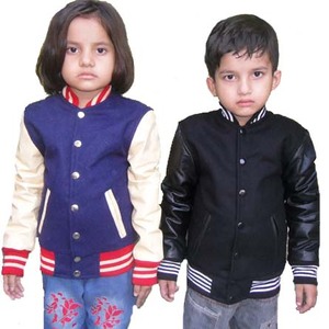 Chaqueta universitaria de chenilla suave de alta calidad para niños chaqueta de lana de invierno personalizada para niños de béisbol al por mayor - Product Image 4