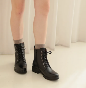 Mocassins en cuir de vache de haute qualité conception sans lacet confortable à lacets supérieur à la mode bureau Style affaires bottine - Product Image 3