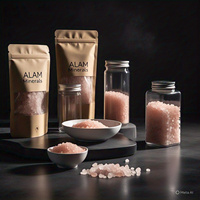 Sal del Himalaya Rosa Claro Garantizada por HACCP, Gránulos Finos y Gruesos, Empaque Personalizado, Rica en Vitaminas y Minerales, Energía para Cocinar