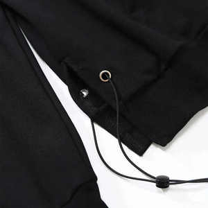 Sweat-shirts d'hiver pour hommes, pull à strass, molleton coton/polyester, coupe classique, impression logo personnalisé, grammage lourd - Product Image 4