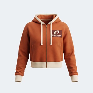 Streetwear Style OEM Service Wholesale Rate Reasonable Price <b>Women</b> Hoodies Hooded <b>Collar</b> Lightweight - Product Image 3
