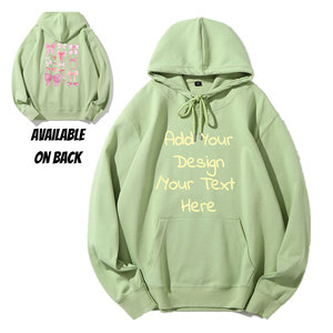 เสื้อฮู้ดสกรีนลายโลโก้ระบายอากาศได้ดีสำหรับฤดูหนาวเสื้อผ้าแนวสตรีทเสื้อผ้าสวมใส่สบาย - Product Image 3