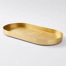 Best for Cup Bowls Display Luxury <b>Tray</b> With Handle Kitchen Accessories Unique Latest Brass Hotelware Serving <b>Tray</b> - Product Image 5