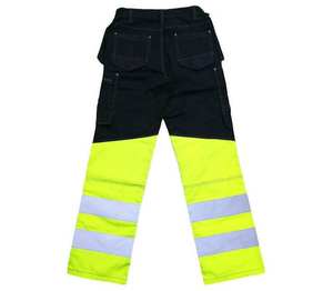 Vêtements de travail Pantalons de sécurité réfléchissants Couleur de travail 65% polyester 35% coton Pantalons de travail - Product Image 6